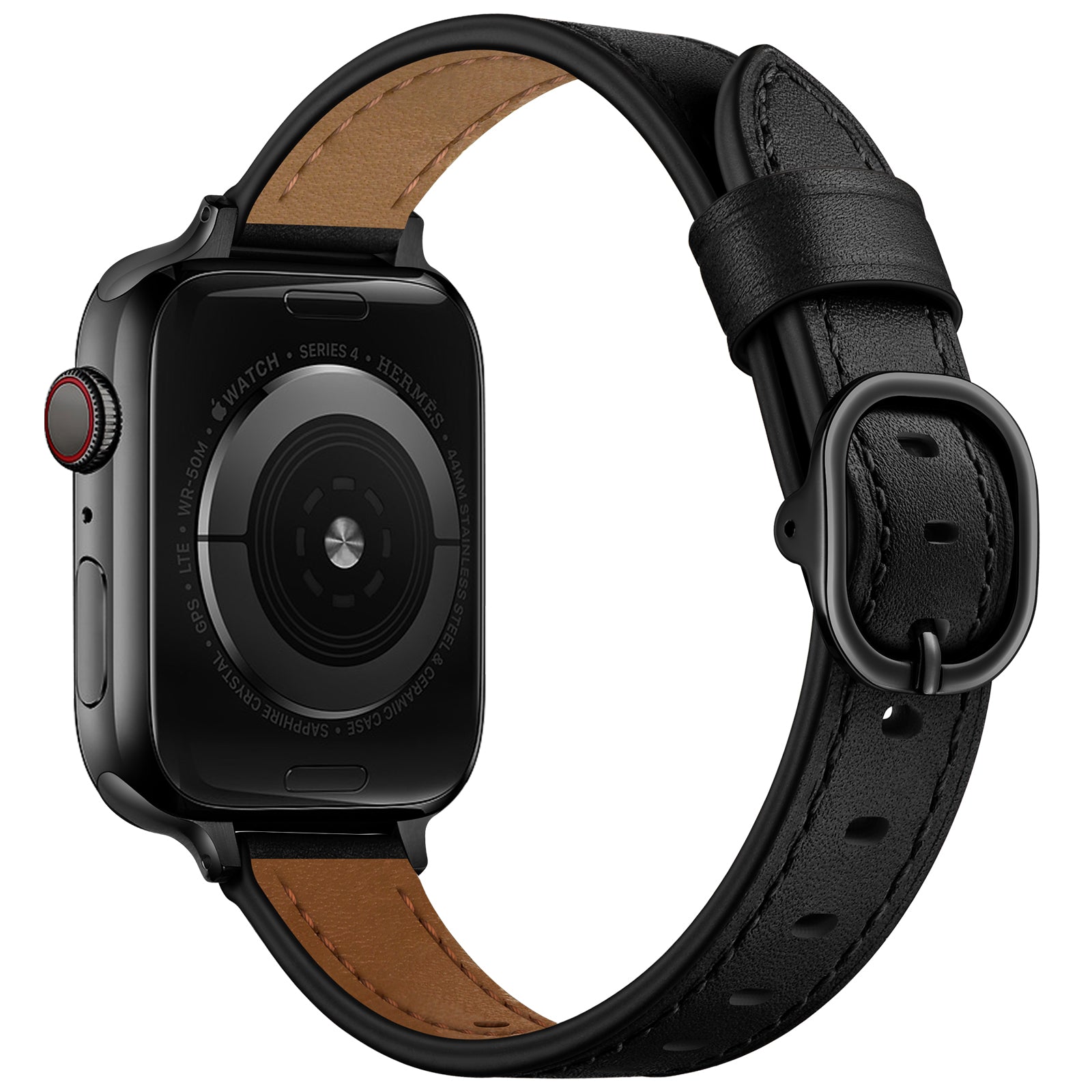 Genuine Leather Metal Buckle Watch Band Strap for Apple Watch Ultra 49mm Ultra 2 49mm Series 9 45mm SE (2023) 44mm Series 8 45mm 7 45mm Watch Series 6 5 4 SE 44mm SE (2022) 44mm Series 3 2 1 42mm Genuine Leather Metal Buckle Watch Band Strap for Apple Watch Ultra 49mm Ultra 2 49mm Series 9 45mm SE (2023) 44mm Series 8 45mm 7 45mm Watch Series 6 5 4 SE 44mm SE (2022) 44mm Series 3 2 1 42mm
